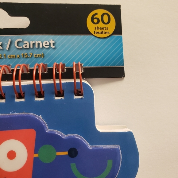 Jot Kids Robot Shaped Notebook Journal. NWT. - Picture 4 of 7